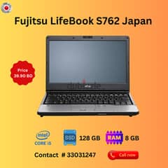Laptop Fujitsu LifeBook S762 / i5 / RAM 8 GB / 128 SSD / Japan