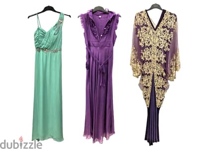 Elegant long dresses for sale at a negotiable price -  3 bd each