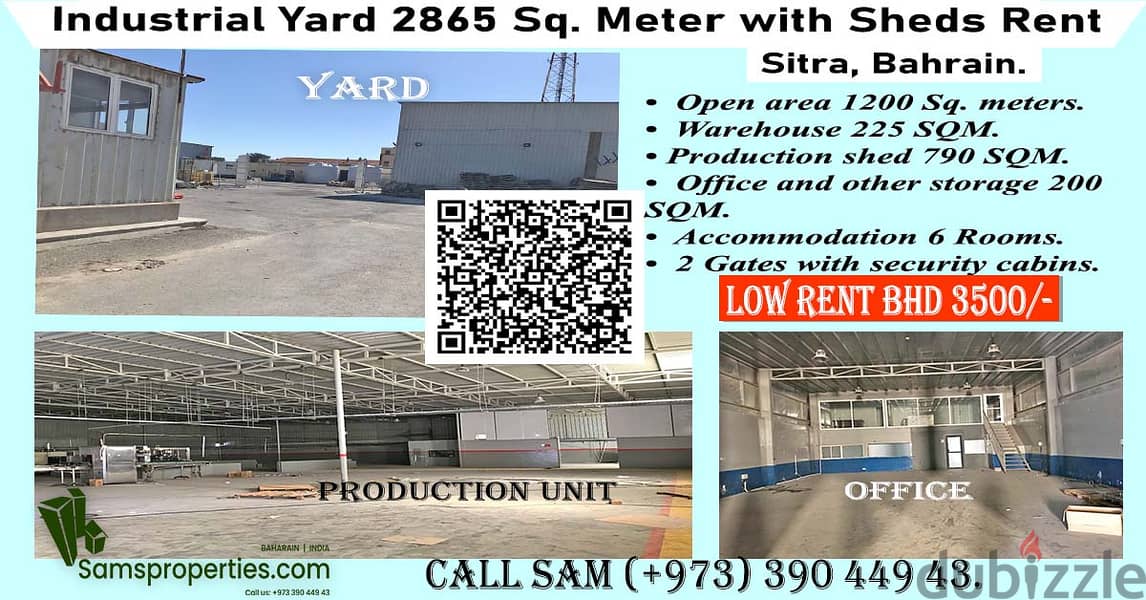 Storage, Workshop, Factory for rent in Bahrain - Small and large size 1