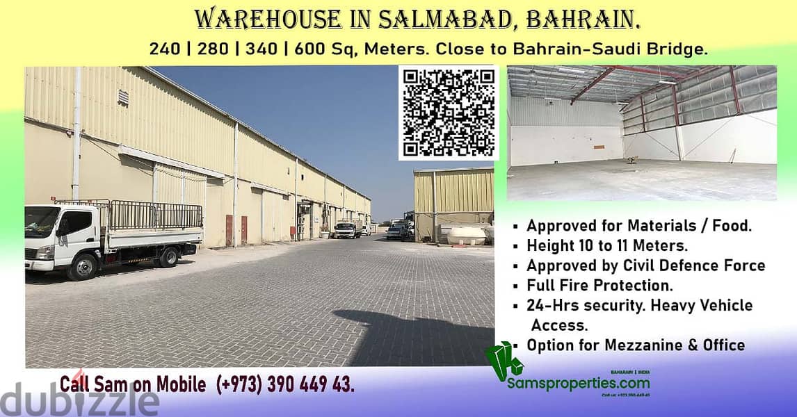 Storage, Workshop, Factory for rent in Bahrain - Small and large size 5