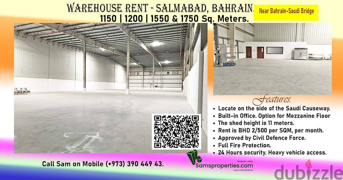 Storage, Workshop, Factory for rent in Bahrain - Small and large size 6