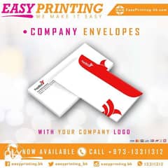 DL Envelopes Printing - With Free Delivery Service! 0