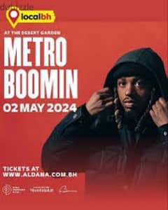 Metro Boomin Tickets (Bahrain May 1st)
