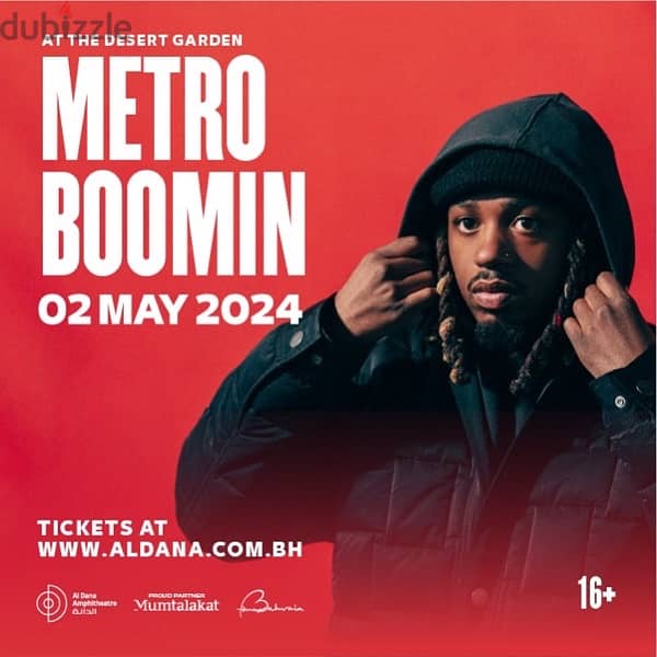 BUYING AND SELLING METRO BOOMIN TICKET THURSDAY MAY 2nd 0
