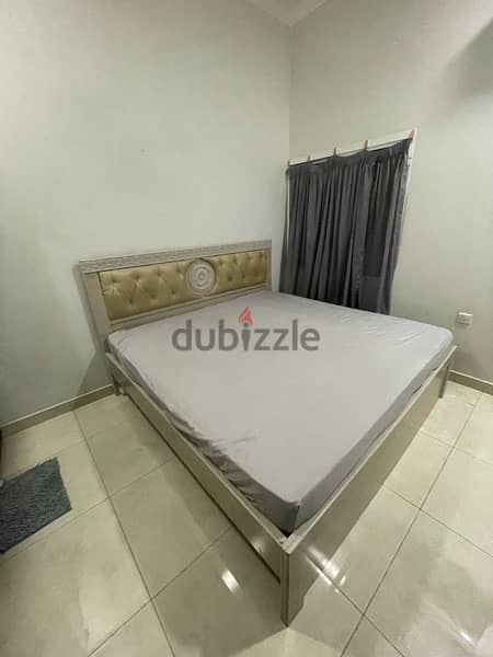 Super King Bed 200*200 with Medicated mattress for sales 1