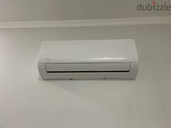 Midea 1ton split ac with 10 meter pipe for sale 0