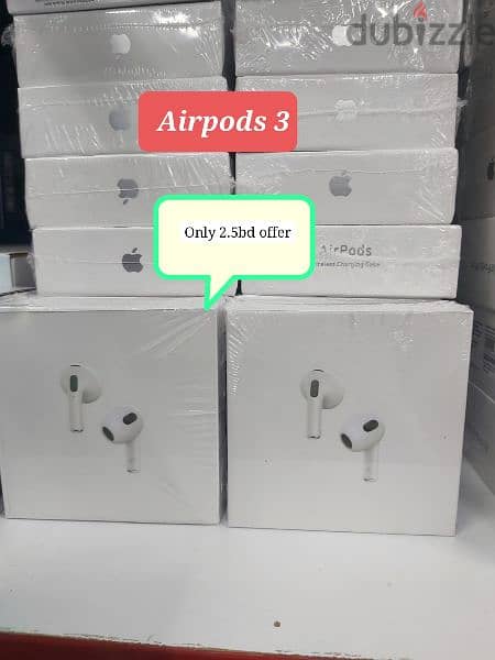 offer price airpord pro and airpord 3, only 2.5bd 1