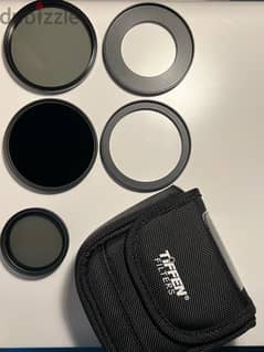 Hoya Filter Set - VND, ND, step rings, case 0