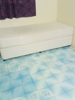 bed with mattress 200/99 cm single bed 0