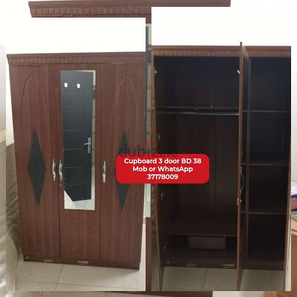 2 door cupboard and different household stuff for sale 1