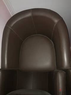 86 pices single sofa leather chair