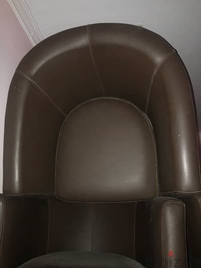 72 pices single sofa leather chair