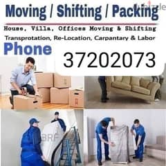 House villas flats Movers loading and unloading & furnitu