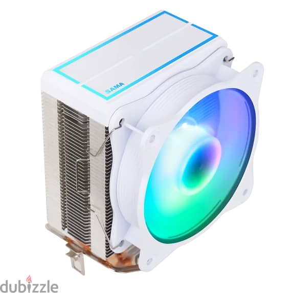 SAMA KA450DW RGB CPU Air Cooler 9cm PWM Fan 4 Copper Heat Pipes 1