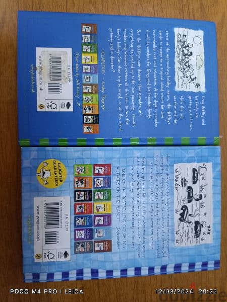 DIARY OF A WIMPY KID BOOKS[HARD COVER]. 3.5 BHD FOR EACH 1
