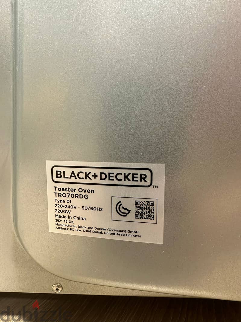 Black & Decker Oven 1