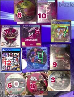 PS4 PS3 games for sale