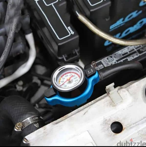 Temperature guage Thermo radiator cap for sale 0