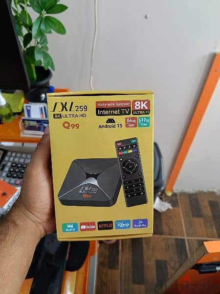 Android Smart TV Box reciever/Watch world wide channels Without Dish 1