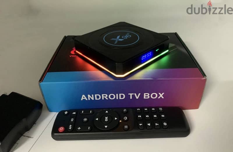 4K Android TV BOX RECIEVER/All TV channels Without Dish/Smart box 1