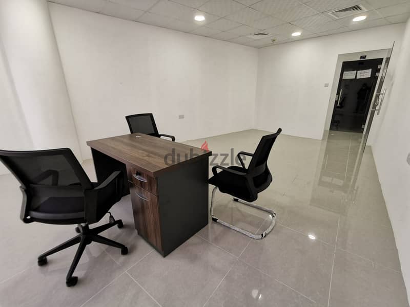 - - Commercial office  for RENTING- for only  monthly ْ 0