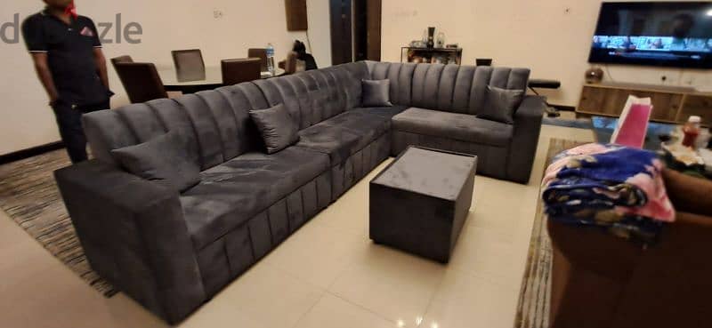 New fabricated sofa 5mtr L shape 85 BHD. 39591722 7