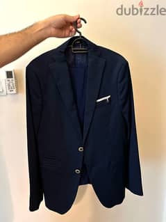 ZARA brand men suit - dark blue