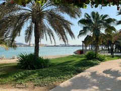 2 Br Flat -Renovated ,fully furnished with Private beach(Direct owner)