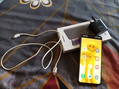 Samsung a73 with orgnel charger and box for sell