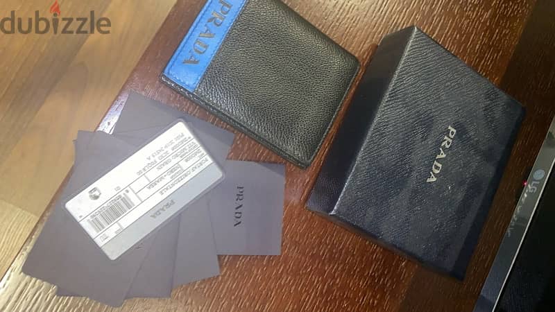 PRADA - 2 sides wallet from UK - Rare collection 0