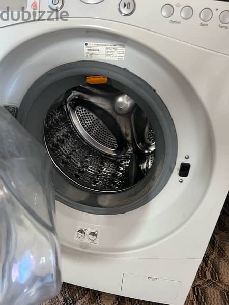 lg washing +dryer 1