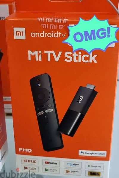 mi android stick original, 6 months warranty