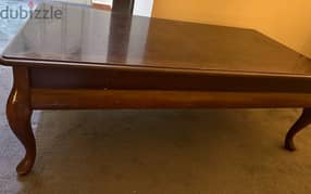 wooden table 120x60 , طاولة خشبيه مقاس ١٢٠x٦٠