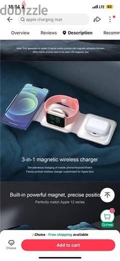 Wireless foldable charging station 0