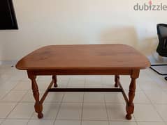 Strong Wooden 6 Seater Dining Table for sale 0
