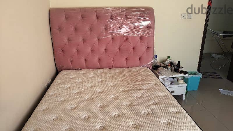 1 year old QUEEN SIZE BED + SPECIAL SPRING MATRESS 4