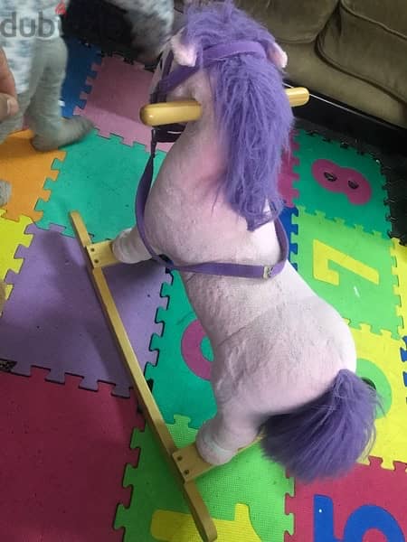 Rocking Horse, good condition, Brand (ANIMAL ALLEYS toys r us)for sale 3