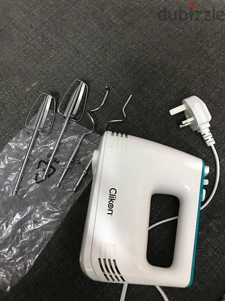 Hand mixer clickon good condition, rarely used+black & decker kettle 5