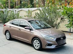 Hyundai Accent 
Year-2019. Single owner. Bahrain Agency car