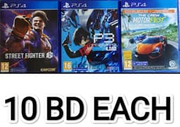Excellent Condition Ps4 Games