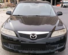 Mazda 6 2007 Black For Sale - Passing Insurance Valid Till Jan 2025