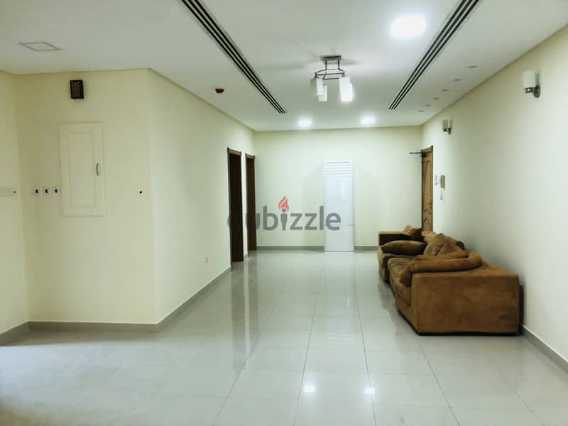Near Hala  plaza 2 bedrooms flat semi furnished 300 exclusive 1