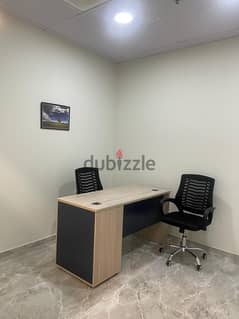) Lowest price for a Gulf office in Al Adliya: 75 BD.