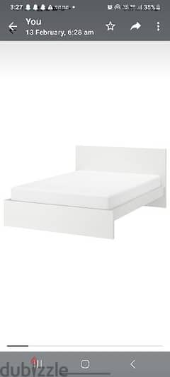white colour king size bed 0