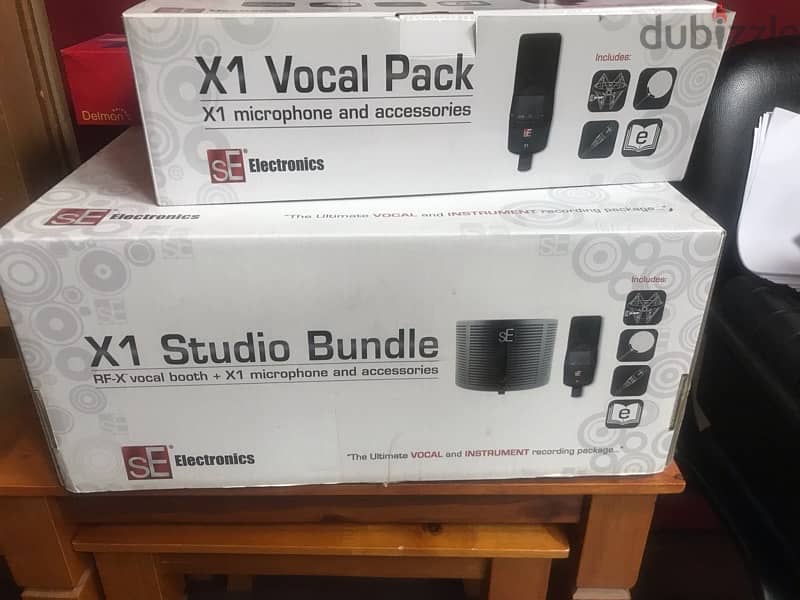 SE Large Diaghragm X1 Studio Bundle 0