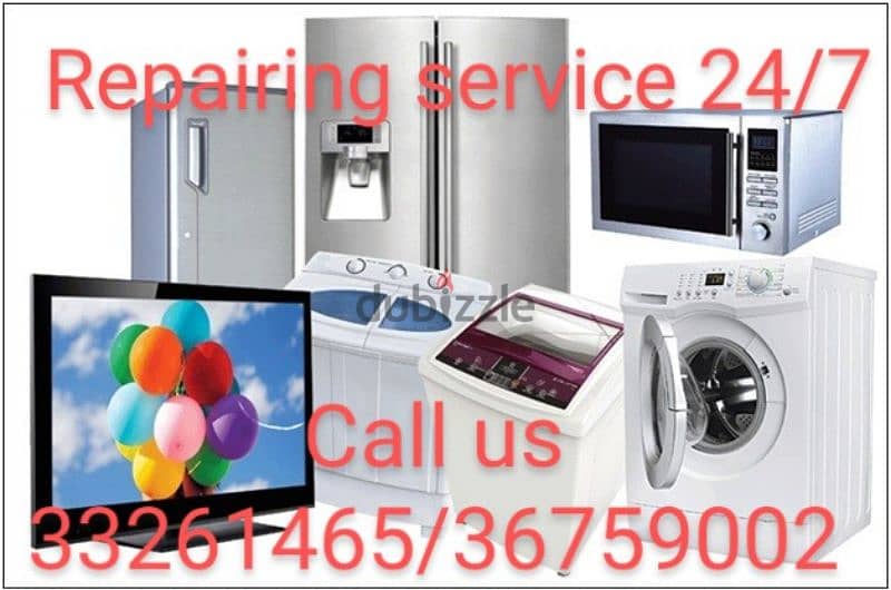 Appliances repairs service 24/7 available 2