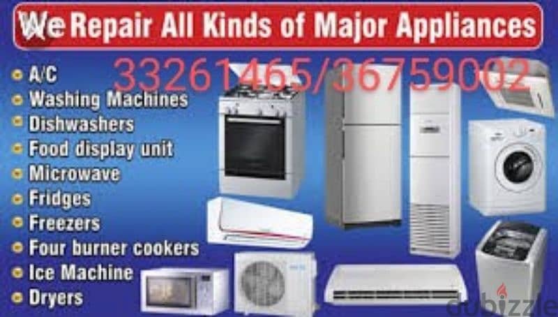 Appliances repairs service 24/7 available 3