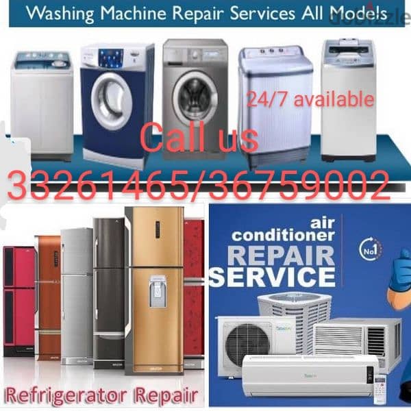 Appliances repairs service 24/7 available 4