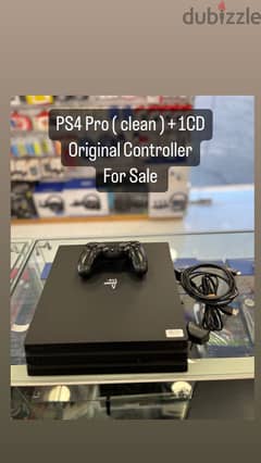 Ps4 Pro 1TB Very Clean console with 1 game 0