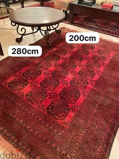 two Persian rug 0